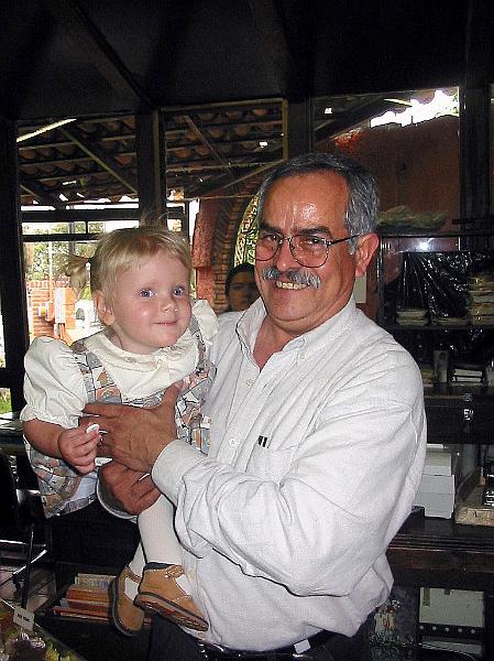 2-18.JPG - Kika with a dear friend who is the restaurant manager of one of the places where we sing.