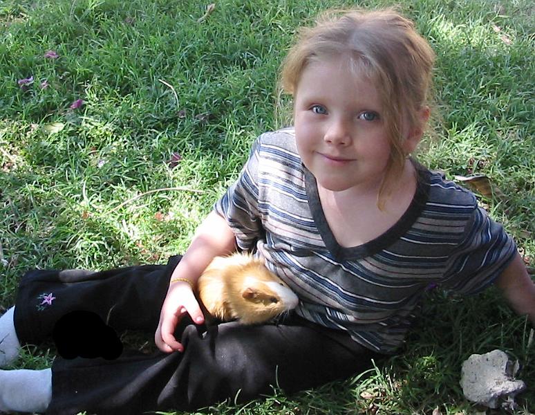 6-23.JPG - Our new guinea pig, Squeakers.